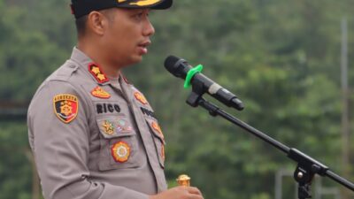 Pastikan Kesiapan Personel, Kapolres Konawe Utara Pimpin Apel Pengecekan Almatsus