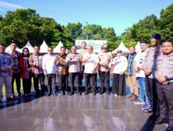 Dirlantas Polda Sultra Hadiri Launching Expo Perumahan Subsidi Dan Pasar Murah Untuk Masyarakat