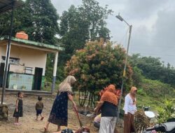 Pemdes Sambandete Tindak Lanjut Arahan Presiden Lakukan Pembersihan Fasilitas Umum, Balai Desa Dan Sarana Ibadah 