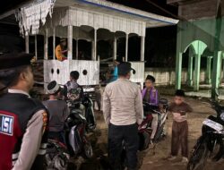 Polres Konawe Utara Kawal Pelaksanaan Salat Tarawih Di Sejumlah Masjid