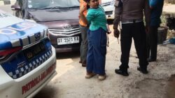 Respons Cepat Sat PJR Polda Sultra, Kasus Tabrak Lari Di Bundaran Adipura Unaaha Berakhir Damai