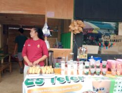 Masyarakat Anggolohipo Sudah Memanfaatkan Bangunan Lapak Kuliner Di Bulan Suci Ramadhan 