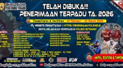 Penerimaan Terpadu Polri 2026 Resmi Dibuka, Pendaftaran Hingga 30 Maret