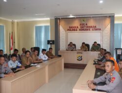 Polres Konut Gelar Rakor Lintas Sektoral Kesiapan Operasi Ketupat Anoa 2026, Sinergi Pengamanan Mudik Di Konawe Utara