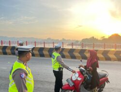 Patroli Subuh Satgas Tindak Ditlantas Polda Sultra Tindak 17 Pelanggar Di Sejumlah Titik Rawan Kendari