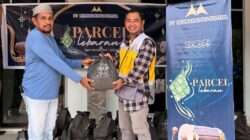 PT Kembar Emas Sultra Distribusi Parcel Lebaran Untuk Masyarakat Desa Lameruru
