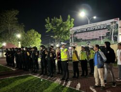Patroli Malam Ditlantas Polda Sultra Sasar Titik Rawan Di Kendari, Arus Lalin Terpantau Ramai Lancar