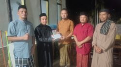 Ramadhan 1447 H, Forum Komunikasi Wartawan Konawe Utara Serahkan Donasi Ke Masjid Al-Muhajirin