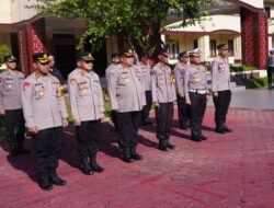 Dirlantas Polda Sultra Hadiri Apel Pagi Di Lapangan Gajah Mada, Perkuat Kedisiplinan Dan Kesiapan Personel
