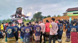 Kapolsek Wiwirano Pimpin Pengamanan Dan Pengawalan Pawai Ogoh-Ogoh Meriahkan Nyepi 2026