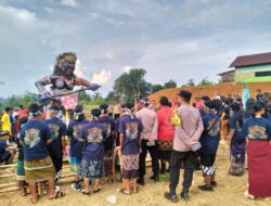 Kapolsek Wiwirano Pimpin Pengamanan Dan Pengawalan Pawai Ogoh-Ogoh Meriahkan Nyepi 2026