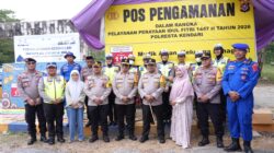 Kapolda Sultra Tinjau Pos Pengamanan Dan Objek Wisata Di Kendari, Pastikan Pelayanan Dan Keamanan Masyarakat 