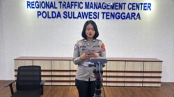 Ditlantas Polda Sultra Hadirkan Informasi Lalu Lintas Aktual Lewat Live Report Bersama RRI Kendari