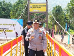 Wakapolri Resmikan Jembatan Perintis “Dhira Brata” Wujud Instruksi Presiden Prabowo