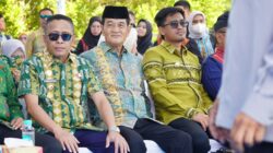 Wabup Konawe Utara H.Abuhaera Hadiri Pembukaan HUT Sultra Ke-62 Di Kendari Merupakan Bentuk Dukungan Penuh