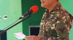 Wujudkan Pemerataan Pembangunan, Wakil Bupati Konawe Utara Buka TMMD Ke-128 Di Andowia