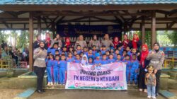 Polantas Polda Sultra Edukasi Keselamatan Berlalu Lintas Sejak Dini Lewat Program Polsanak