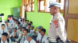 Satlantas Polres Konawe Utara Gencarkan Sosialisasi Tertib Berlalu Lintas di SMAN 1 Lasolo