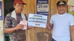 Pemdes Sambandete Salurkan Langsung BLT Untuk Mengurangi Beban Ekonomi Masyarakat Yang Tidak Mampu