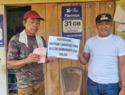 Pemdes Sambandete Salurkan Langsung BLT Untuk Mengurangi Beban Ekonomi Masyarakat Yang Tidak Mampu