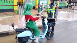Satlantas Polres Konawe Utara Gelar Apel Dan Pengaturan Pagi, Wujudkan Kamseltibcar Lantas Di Titik Rawan