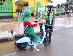 Satlantas Polres Konawe Utara Gelar Apel Dan Pengaturan Pagi, Wujudkan Kamseltibcar Lantas Di Titik Rawan