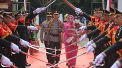 Kapolda Sultra Pimpin Welcome Parade, Tekankan Soliditas Dan Semangat Pengabdian Personel
