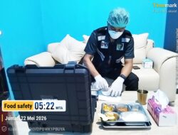 Sidokkes Polres Konawe Utara Pastikan Makanan MBG Aman Dan Layak Konsumsi