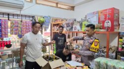 Polsek Wiwirano Gencarkan Operasi Pekat Anoa 2026, Berbagai Jenis Miras Diamankan