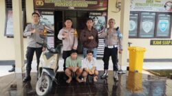 ‎Sempat Buron, Dua Pelaku Pencurian Motor IRT Di Konawe Utara Akhirnya Ditangkap Personel Polsek Wiwirano