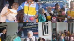Meski Belum Melakukan Operasional, PT Kembar Emas Sultra Melalui Program PPM Gelar Penyuluhan Cegah Stunting Dan PMT Di Desa Tambakua