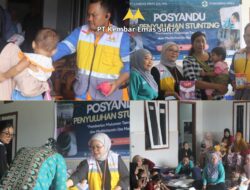Meski Belum Melakukan Operasional, PT Kembar Emas Sultra Melalui Program PPM Gelar Penyuluhan Cegah Stunting Dan PMT Di Desa Tambakua