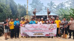Sambut HUT Bhayangkara ke-80, Polsek Wiwirano Gelar Bhakti Religi Di Rumah Ibadah Dan Balai Adat Di Landawe