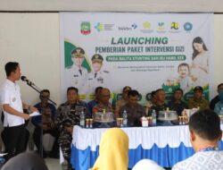 Bupati Konut Menyalurkan Paket Gizi Untuk Balita Dan Ibu Hamil Target Mengurangi Angka Stunting