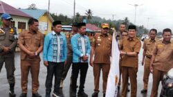 Wabup Konut Abuhaera Resmi Lepas Kafilah MTQ Konawe Utara Targetkan Untuk Juara