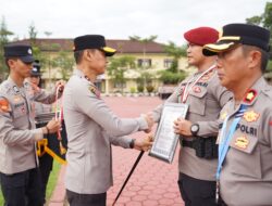 Apresiasi Personel Berprestasi, Kapolda Sultra: Tunjukkan Kompetensi Terbaik Untuk Masyarakat
