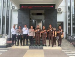 Rawat Sinergitas Dan Pelayanan Hukum Masyarakat, Kapolres Konut Sambagi Kejaksaan Negeri Unaaha
