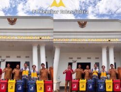 Wujud Nyata Kepedulian PT KES Serahkan Bantuan Sarana 50 Unit Kursi Dan 6 Unit Tong Sampah