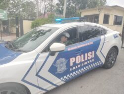 Polwan Ditlantas Polda Sultra Sapa Pengendara, Ajak Masyarakat Tertib Berlalu Lintas