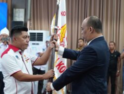 Wakil Bupati Husmaluddin Pimpin KONI Kolaka, Andi Ady Aksar Titip Misi Besar