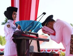 Bupati Ikbar Pimpin Upacara HUT RI Ke-81 Di Lasolo, Kobarkan Semangat Persatuan Dan Pembangunan