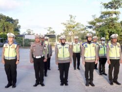 Dir Lantas Polda Sultra Tekankan Profesionalisme Dan Keselamatan Dalam Apel Fungsi