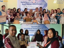 PT MLP Bersama Halal Center UM. Kendari Gelar Sosialisasi Sertifikasi Halal Ke 15 Para Pelaku UMKM Langgikima