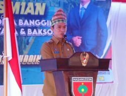 Pemerintah Kabupaten Konawe Utara H.Ikbar Bersama Kodam XlV / Hasanuddin Dan PT.ANTAM Tbk Resmikan Jembatan Garuda Di Desa Banggina.