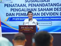 WAKIL BUPATI H.ABUHAERA BUKA SOSIALISASI PENGALIHAN SAHAM DESA, TEGASKAN PENTINGNYA TATA KELOLA TRANSPARASI