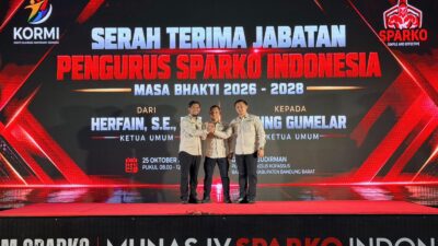 Munas IV SPARKO Indonesia di Batujajar, Agung Gumelar Resmi Gantikan Herfain